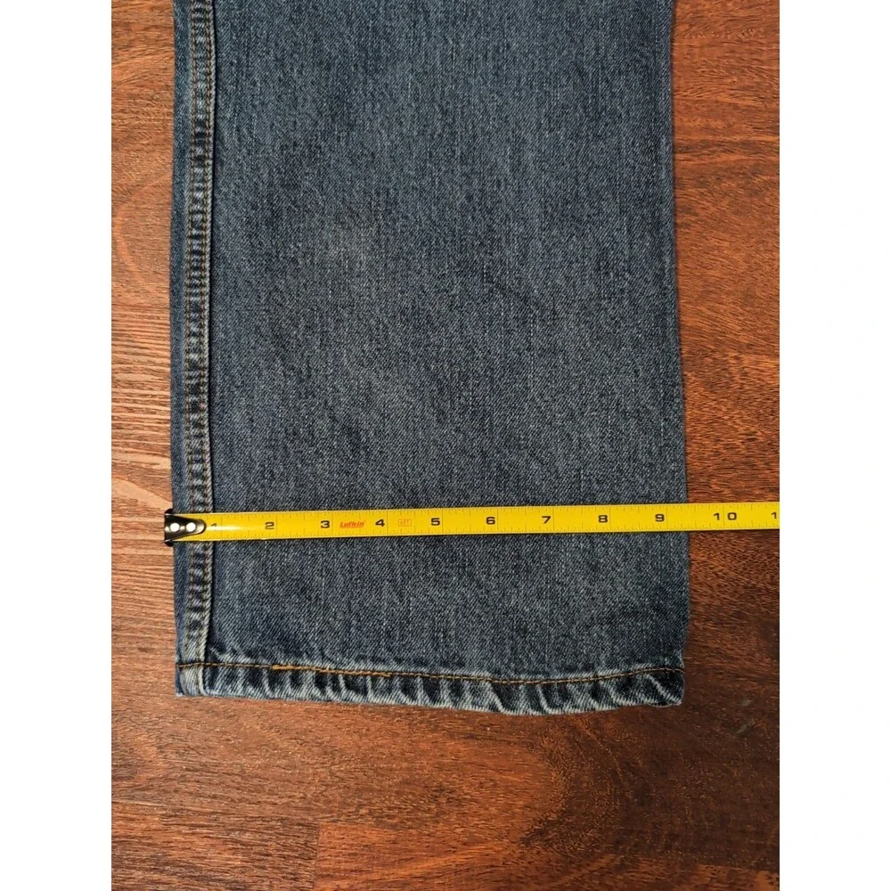 Levi's 505 Mens Jeans 40x32 Regular Fit Straight Leg Blue